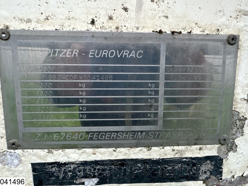 SPITZER Silo 60300 Liter SILO / FUEL - Tankoplegger: afbeelding 4 SPITZER Silo 60300 Liter SILO / FUEL - Tankoplegger: afbeelding 4