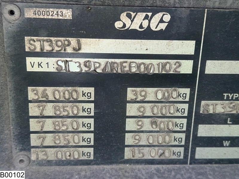 Samro gesloten bak Mega, Jumbo - Gesloten oplegger: afbeelding 4 Samro gesloten bak Mega, Jumbo - Gesloten oplegger: afbeelding 4