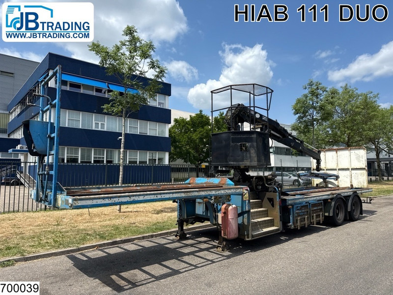 Samro open laadbak Hiab - Open bak met boorden oplegger: afbeelding 1 Samro open laadbak Hiab - Open bak met boorden oplegger: afbeelding 1