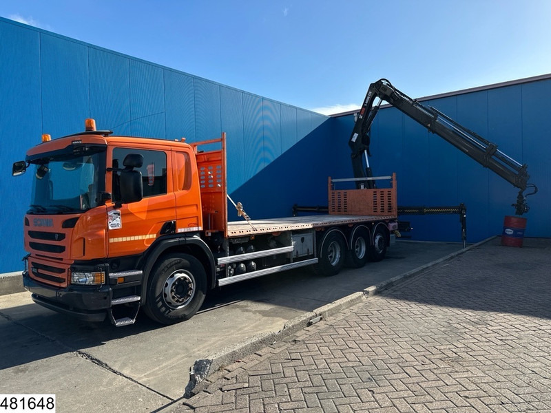 Scania P 410 8x4, EURO 6, HIAB, Remote - Vrachtwagen met open laadbak, Kraanwagen: afbeelding 2 Scania P 410 8x4, EURO 6, HIAB, Remote - Vrachtwagen met open laadbak, Kraanwagen: afbeelding 2