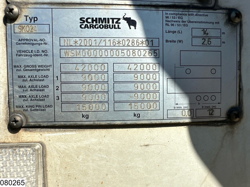 Schmitz Cargobull Koel vries Carrier Vector 1550, Dhollandia - Koelwagen oplegger: afbeelding 4 Schmitz Cargobull Koel vries Carrier Vector 1550, Dhollandia - Koelwagen oplegger: afbeelding 4