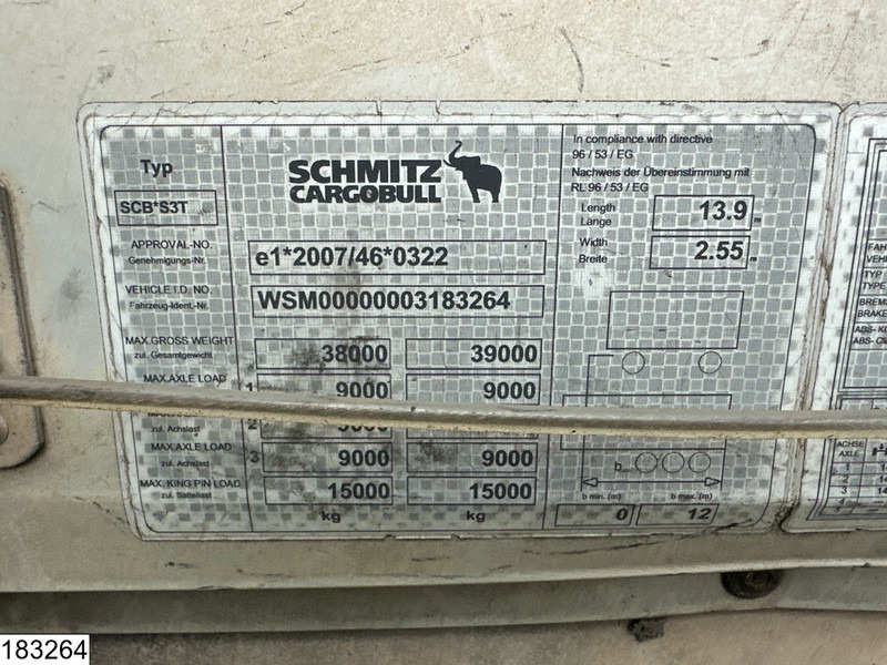 Schmitz Cargobull Tautliner - Schuifzeiloplegger: afbeelding 5 Schmitz Cargobull Tautliner - Schuifzeiloplegger: afbeelding 5