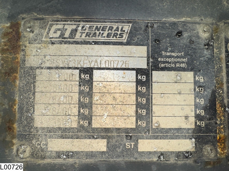 Trailor open laadbak - Open bak met boorden oplegger: afbeelding 4 Trailor open laadbak - Open bak met boorden oplegger: afbeelding 4