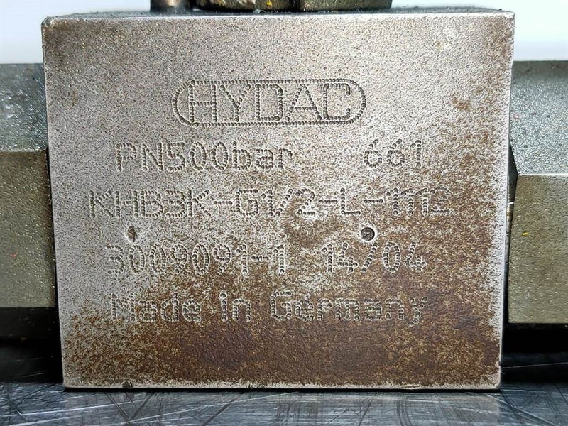 Cat 928G-Hydac KHB3K-G1/2-Ball valve/Kugelhahn - Hydraulica: afbeelding 3 Cat 928G-Hydac KHB3K-G1/2-Ball valve/Kugelhahn - Hydraulica: afbeelding 3