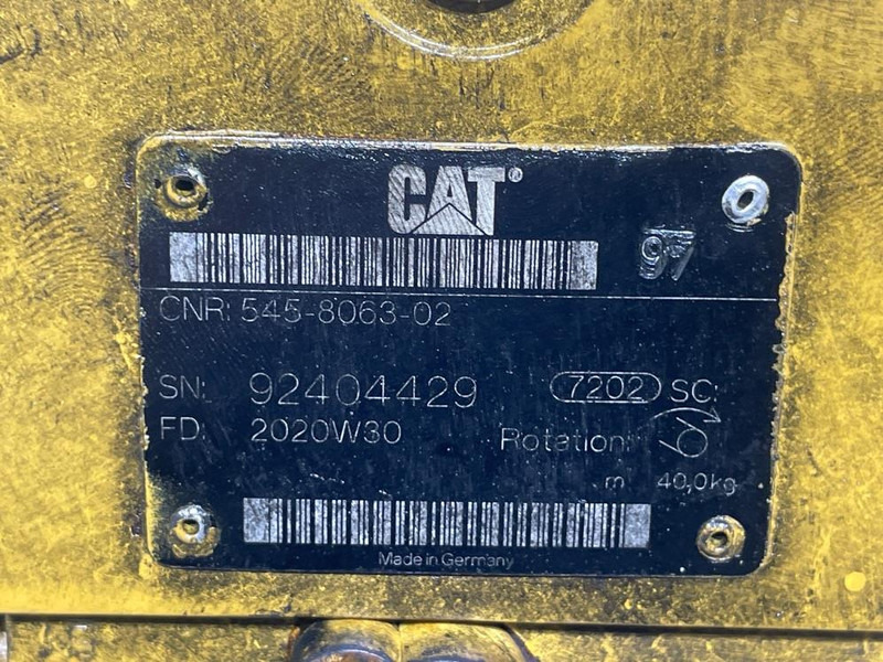 Cat M316 - 545-8063 - Drive pump/Fahrpumpe/Rijpomp - Hydraulica voor Bouwmachine: afbeelding 4 Cat M316 - 545-8063 - Drive pump/Fahrpumpe/Rijpomp - Hydraulica voor Bouwmachine: afbeelding 4