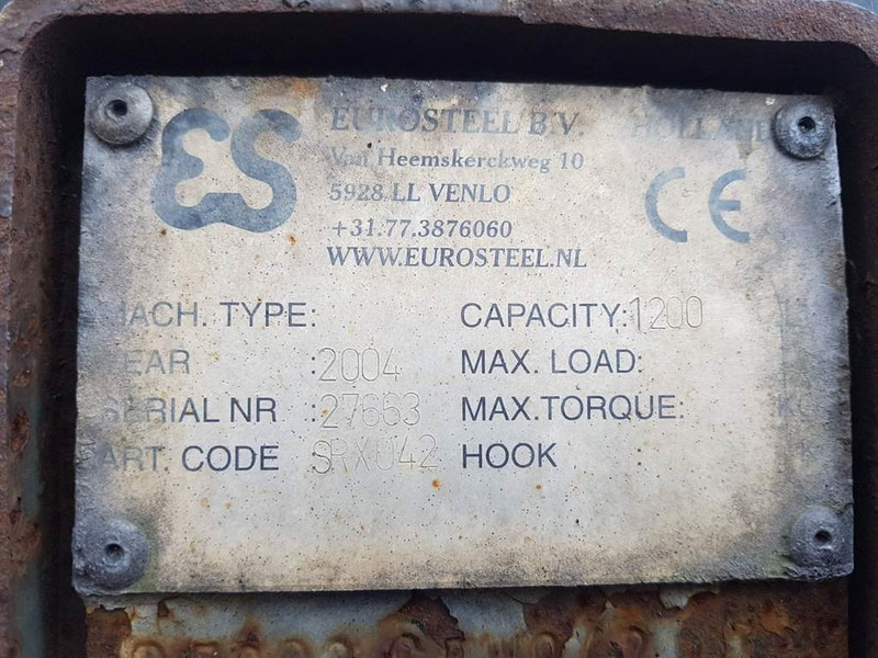 Eurosteel SRX042-2,5 mtr-SW2000-Skeleton bucket/Siebschaufel - Bak: afbeelding 3 Eurosteel SRX042-2,5 mtr-SW2000-Skeleton bucket/Siebschaufel - Bak: afbeelding 3