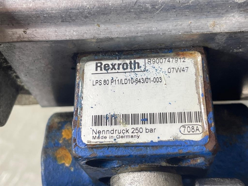 Hydraulica voor Bouwmachine Rexroth 0517765002 - Gearpump/Zahnradpumpe/Tandwielpomp: afbeelding 8 Hydraulica voor Bouwmachine Rexroth 0517765002 - Gearpump/Zahnradpumpe/Tandwielpomp: afbeelding 8