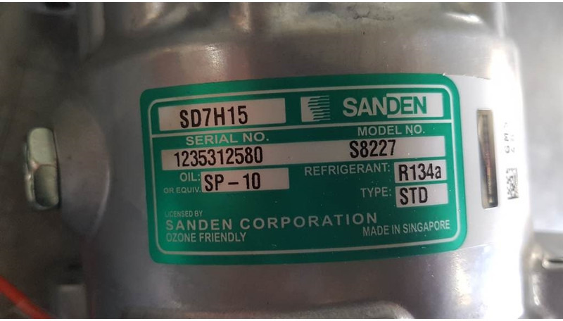 SANDEN SD7H15-S8227-Compressor/Kompressor/Aircopom - Motor en onderdelen voor Bouwmachine: afbeelding 3 SANDEN SD7H15-S8227-Compressor/Kompressor/Aircopom - Motor en onderdelen voor Bouwmachine: afbeelding 3