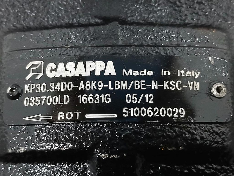 Terex TL120-5100620029-Casappa KP30.34D0-Gearpump - Hydraulica voor Bouwmachine: afbeelding 5 Terex TL120-5100620029-Casappa KP30.34D0-Gearpump - Hydraulica voor Bouwmachine: afbeelding 5