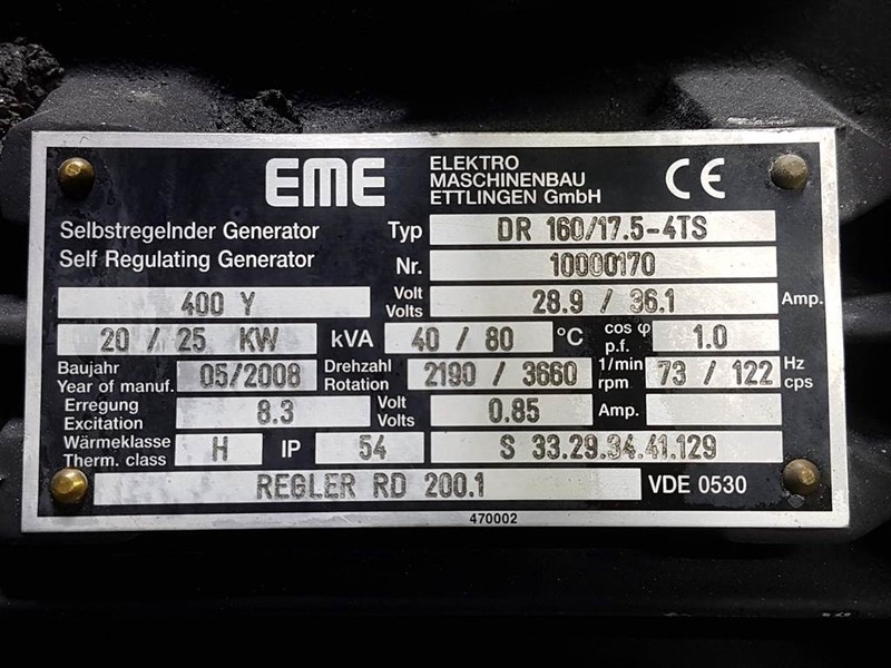 Vögele VISION 5100-2/5103-2-EME DR160/17.5-4TS-Generator - Industrie generator: afbeelding 3 Vögele VISION 5100-2/5103-2-EME DR160/17.5-4TS-Generator - Industrie generator: afbeelding 3