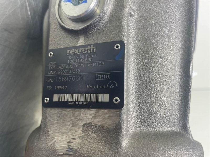 WACKER NEUSON -Rexroth A2FM80/61W-Drive motor/Fahrmotor/Rijmotor - Hydraulica voor Bouwmachine: afbeelding 4 WACKER NEUSON -Rexroth A2FM80/61W-Drive motor/Fahrmotor/Rijmotor - Hydraulica voor Bouwmachine: afbeelding 4
