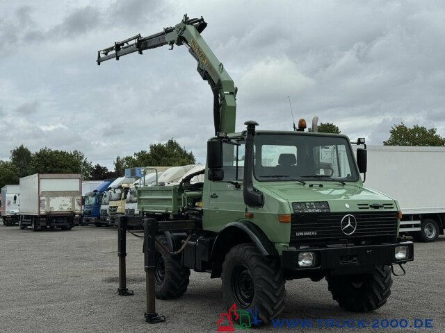 Unimog U 1400 Kran PK 7000B Kran 5+6 Steuerkreis + AHK - Bestelwagen: afbeelding 2 Unimog U 1400 Kran PK 7000B Kran 5+6 Steuerkreis + AHK - Bestelwagen: afbeelding 2