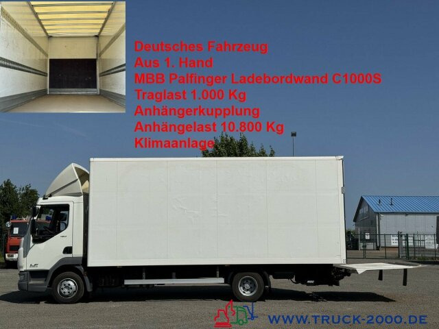 DAF LF 180 MBB Palfinger LBW 1.000 Kg + AHK + Klima - Bestelwagen gesloten laadbak: afbeelding 1 DAF LF 180 MBB Palfinger LBW 1.000 Kg + AHK + Klima - Bestelwagen gesloten laadbak: afbeelding 1