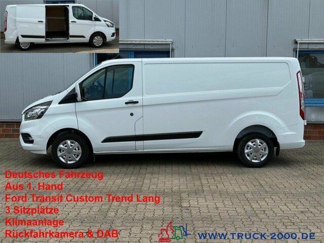 Ford Transit Custom Lang Trend 3Sitzer + Klima + DAB - Kleine bestelwagen: afbeelding 1 Ford Transit Custom Lang Trend 3Sitzer + Klima + DAB - Kleine bestelwagen: afbeelding 1