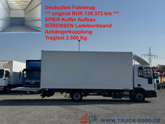 Iveco 75E18 Koffer & LBW original NUR 139.373 Km - Bestelwagen gesloten laadbak: afbeelding 1 Iveco 75E18 Koffer & LBW original NUR 139.373 Km - Bestelwagen gesloten laadbak: afbeelding 1