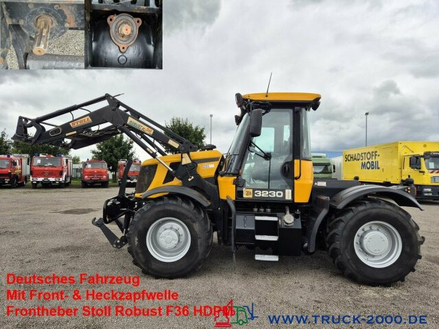 JCB Fastrac HMV 3230 2 Zapfwellen + Frontheber Stoll - Tractor: afbeelding 1 JCB Fastrac HMV 3230 2 Zapfwellen + Frontheber Stoll - Tractor: afbeelding 1