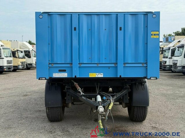 Open/ Plateau aanhangwagen Krone AZ18F Baustoffanhänger BPW Scheibenbremsen1.Hand: afbeelding 14
