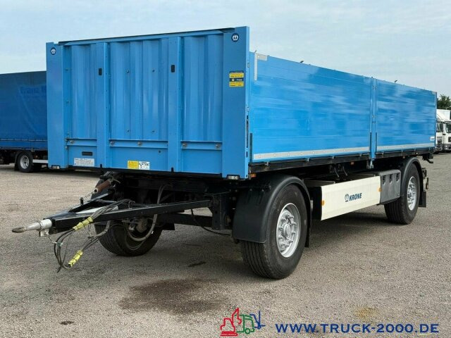 Open/ Plateau aanhangwagen Krone AZ18F Baustoffanhänger BPW Scheibenbremsen1.Hand: afbeelding 13