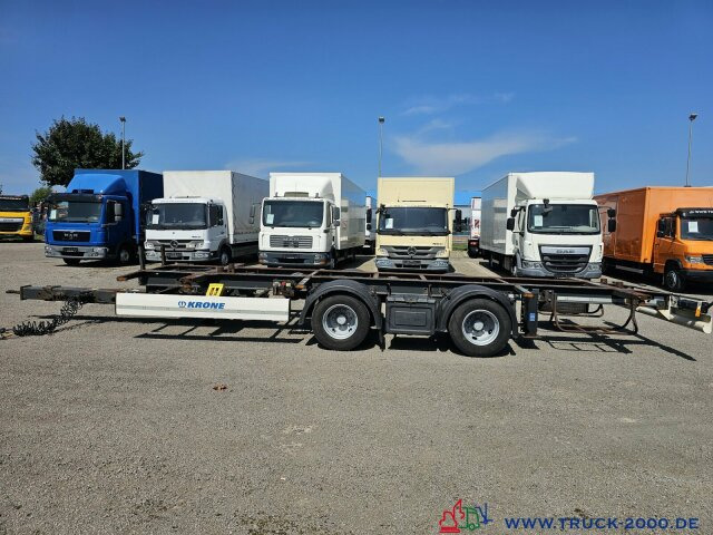 Krone ZZ18 XF0 Tandem Box Carrier - Luft - BPW Achsen - Containertransporter/ Wissellaadbak aanhangwagen: afbeelding 1 Krone ZZ18 XF0 Tandem Box Carrier - Luft - BPW Achsen - Containertransporter/ Wissellaadbak aanhangwagen: afbeelding 1