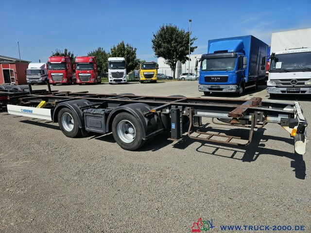 Krone ZZ18 XF0 Tandem Box Carrier - Luft - BPW Achsen - Containertransporter/ Wissellaadbak aanhangwagen: afbeelding 2 Krone ZZ18 XF0 Tandem Box Carrier - Luft - BPW Achsen - Containertransporter/ Wissellaadbak aanhangwagen: afbeelding 2