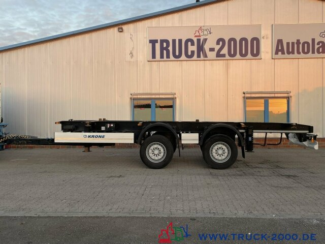 Krone ZZ18 XF0 Tandem Box Carrier - Luft - BPW Achsen - Containertransporter/ Wissellaadbak aanhangwagen: afbeelding 1 Krone ZZ18 XF0 Tandem Box Carrier - Luft - BPW Achsen - Containertransporter/ Wissellaadbak aanhangwagen: afbeelding 1