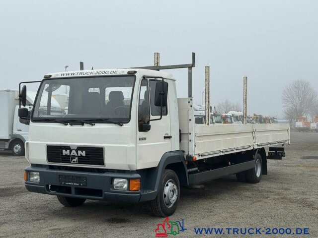 MAN 10.163 Lange Pritsche 7.10m 3 Sitzer Nur 217TKM - Vrachtwagen met open laadbak: afbeelding 5 MAN 10.163 Lange Pritsche 7.10m 3 Sitzer Nur 217TKM - Vrachtwagen met open laadbak: afbeelding 5