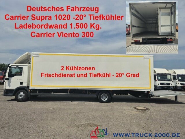 MAN TGL 12.220 Kühlkoffer Carrier -20°C 2-Kammern - Koelwagen vrachtwagen: afbeelding 1 MAN TGL 12.220 Kühlkoffer Carrier -20°C 2-Kammern - Koelwagen vrachtwagen: afbeelding 1