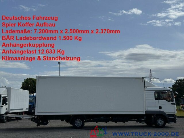 MAN TGL 12.250 LBW Großes Haus AHK Klima Standhzg. - Bakwagen: afbeelding 1 MAN TGL 12.250 LBW Großes Haus AHK Klima Standhzg. - Bakwagen: afbeelding 1