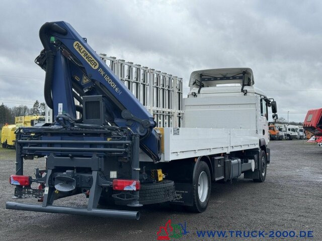 MAN TGM 18.290 Glastransporter Glasreff PK12001EH FB - Vrachtwagen met open laadbak, Kraanwagen: afbeelding 3 MAN TGM 18.290 Glastransporter Glasreff PK12001EH FB - Vrachtwagen met open laadbak, Kraanwagen: afbeelding 3