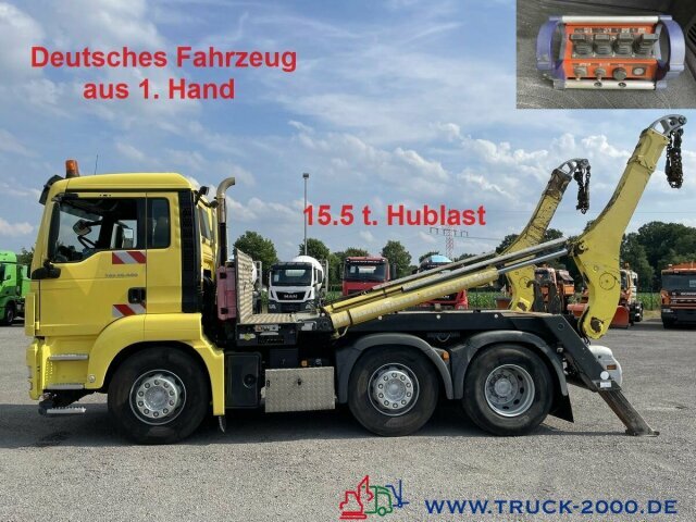 MAN TGS 26.400 6x2 Gergen Teleabsetzer+FB 15.5 t.NL - Portaalarmsysteem vrachtwagen: afbeelding 1 MAN TGS 26.400 6x2 Gergen Teleabsetzer+FB 15.5 t.NL - Portaalarmsysteem vrachtwagen: afbeelding 1