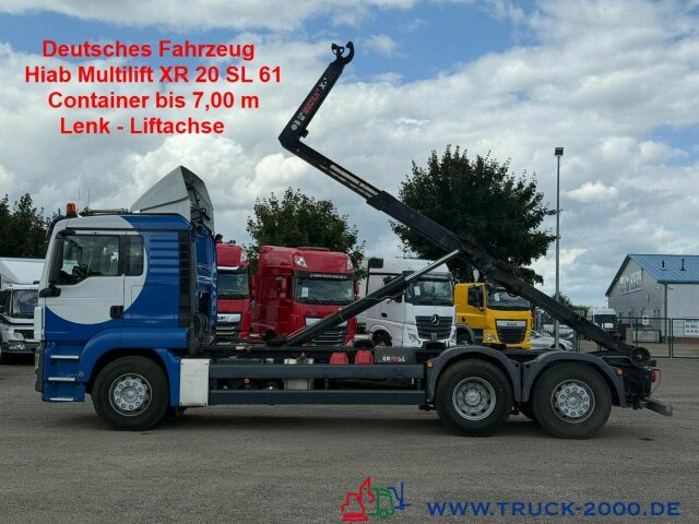 MAN TGS 26.440 Multilift XR 20 Lenk/ Liftachse 7m - Haakarmsysteem vrachtwagen: afbeelding 1 MAN TGS 26.440 Multilift XR 20 Lenk/ Liftachse 7m - Haakarmsysteem vrachtwagen: afbeelding 1