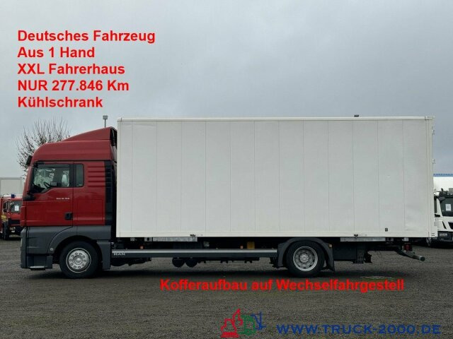 MAN TGX 18.360 Koffer XL Haus Bett Standhzg 277TKM - Bakwagen: afbeelding 1 MAN TGX 18.360 Koffer XL Haus Bett Standhzg 277TKM - Bakwagen: afbeelding 1