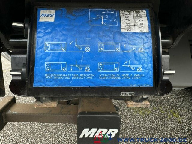 Mercedes-Benz 816 Atego Koffer Ladebordwand MBB 1.000Kg 3Sitze - Bestelwagen gesloten laadbak: afbeelding 3 Mercedes-Benz 816 Atego Koffer Ladebordwand MBB 1.000Kg 3Sitze - Bestelwagen gesloten laadbak: afbeelding 3