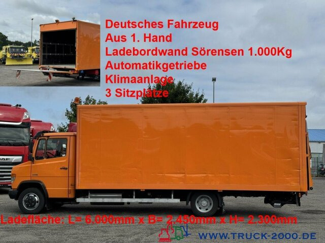 Mercedes-Benz 816 Vario Automatikgetriebe LBW 1.000Kg 3Sitze - Bestelwagen gesloten laadbak: afbeelding 1 Mercedes-Benz 816 Vario Automatikgetriebe LBW 1.000Kg 3Sitze - Bestelwagen gesloten laadbak: afbeelding 1