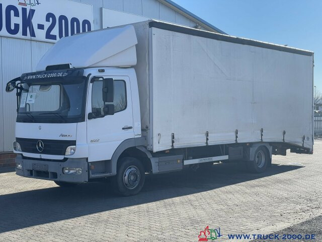 Mercedes-Benz 822 Atego Geschlossener Transport + el. Rampen - Autovrachtwagen vrachtwagen: afbeelding 2 Mercedes-Benz 822 Atego Geschlossener Transport + el. Rampen - Autovrachtwagen vrachtwagen: afbeelding 2