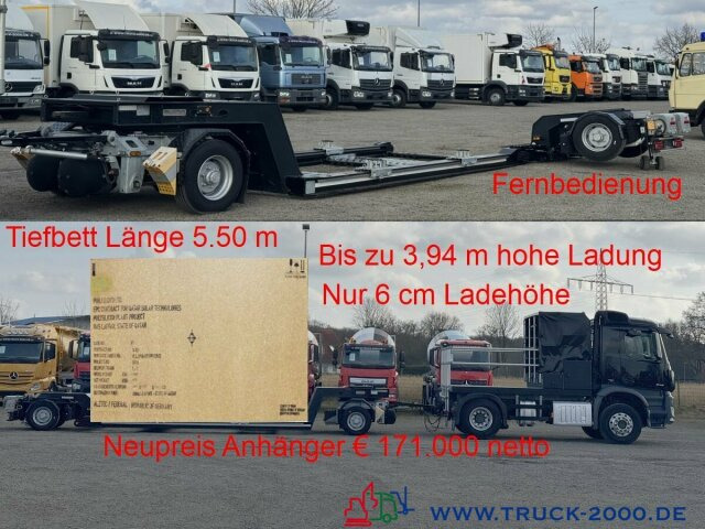 Mercedes-Benz Arocs 2143 + GLORIA Tiefbett Spezial (2021) - Autovrachtwagen vrachtwagen: afbeelding 1 Mercedes-Benz Arocs 2143 + GLORIA Tiefbett Spezial (2021) - Autovrachtwagen vrachtwagen: afbeelding 1