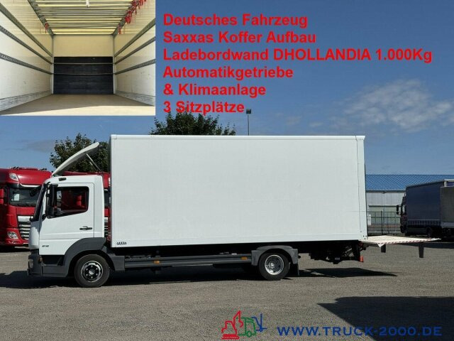 Mercedes-Benz Atego 818 Koffer LBW DHOLLANDIA 1.000kg 3 Sitze - Bestelwagen gesloten laadbak: afbeelding 1 Mercedes-Benz Atego 818 Koffer LBW DHOLLANDIA 1.000kg 3 Sitze - Bestelwagen gesloten laadbak: afbeelding 1