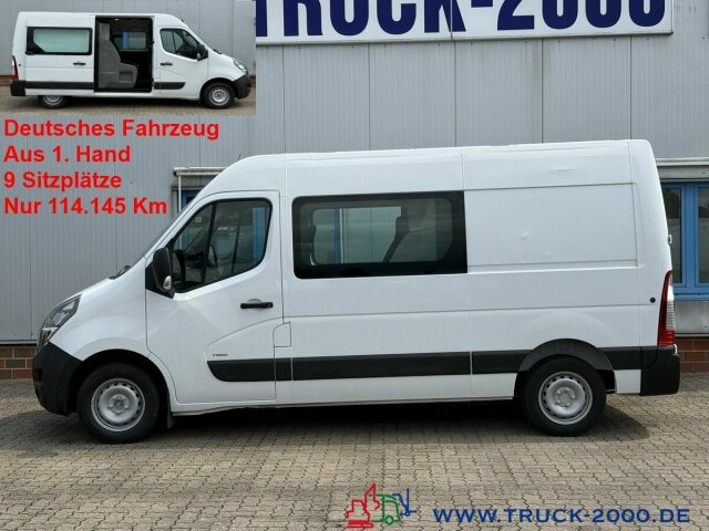 Opel Movano F3500 Mixto 7 Sitzer Hoch & Lang + AHK - Gesloten bestelwagen: afbeelding 1 Opel Movano F3500 Mixto 7 Sitzer Hoch & Lang + AHK - Gesloten bestelwagen: afbeelding 1