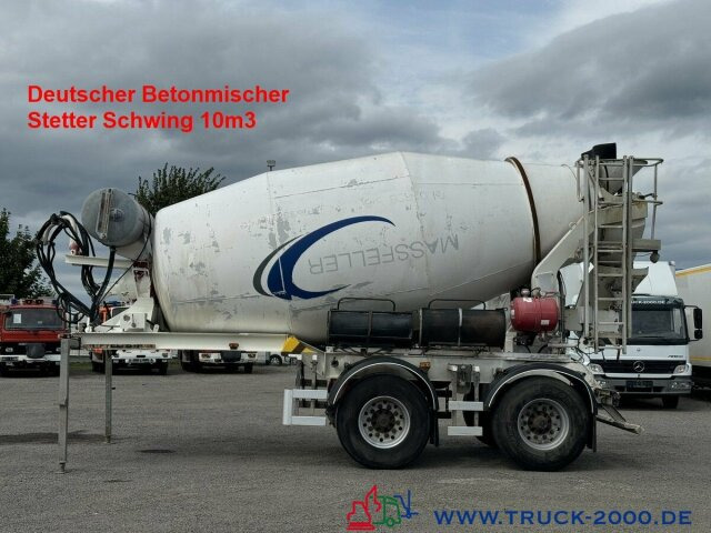 Stetter AM 10m³ FHAC Betonmischer/Concrete Mixer - Betonmixer oplegger: afbeelding 1 Stetter AM 10m³ FHAC Betonmischer/Concrete Mixer - Betonmixer oplegger: afbeelding 1