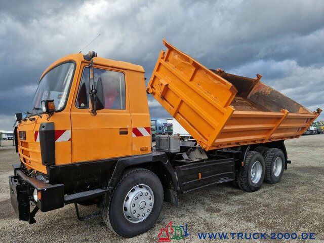 Kipper vrachtwagen Tatra T815-2 6x6 3 S. Kipper V8 luftgekühlt Nur260TKM: afbeelding 8
