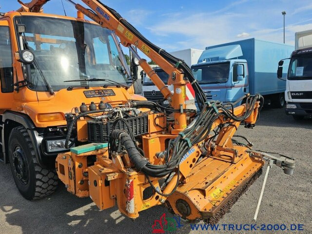 Unimog U 400 Vario Pilot Mähtür + Mulag Mähkombination - Kipper vrachtwagen: afbeelding 5 Unimog U 400 Vario Pilot Mähtür + Mulag Mähkombination - Kipper vrachtwagen: afbeelding 5
