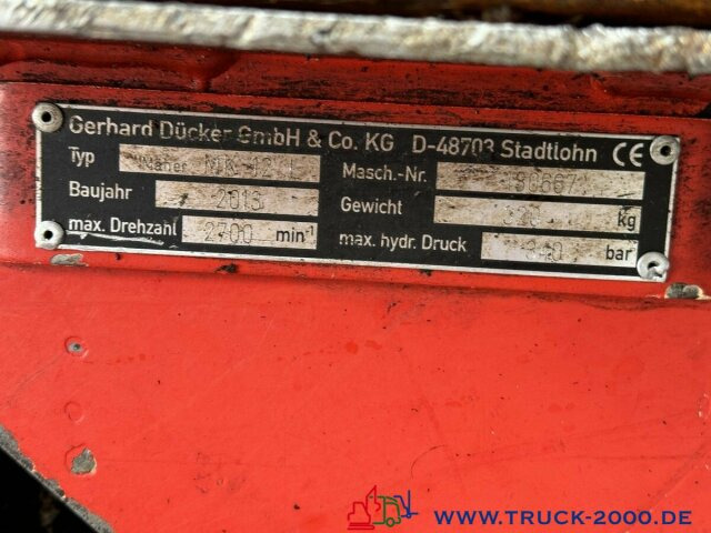 Unimog Dücker Mähkombi RSM Mäher Ausleger DUA800 - Vrachtwagen: afbeelding 3 Unimog Dücker Mähkombi RSM Mäher Ausleger DUA800 - Vrachtwagen: afbeelding 3