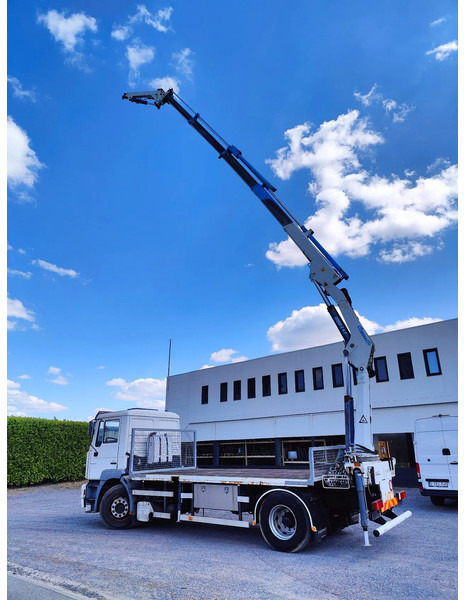 MAN 18.410 F2000 Cormach 22000 E4F + jib - Vrachtwagen met open laadbak, Kraanwagen: afbeelding 3 MAN 18.410 F2000 Cormach 22000 E4F + jib - Vrachtwagen met open laadbak, Kraanwagen: afbeelding 3