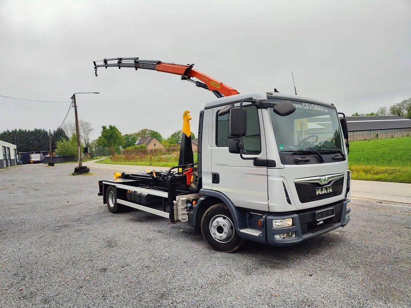 MAN TGL 12.250 Container + Palfinger PK5001 Remote - Haakarmsysteem vrachtwagen, Kraanwagen: afbeelding 2 MAN TGL 12.250 Container + Palfinger PK5001 Remote - Haakarmsysteem vrachtwagen, Kraanwagen: afbeelding 2