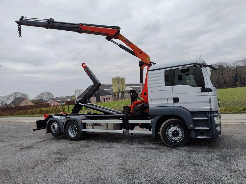 MAN TGS 26.320 Container Multilift + Kraan Palfinger PK16502 - Haakarmsysteem vrachtwagen, Kraanwagen: afbeelding 3 MAN TGS 26.320 Container Multilift + Kraan Palfinger PK16502 - Haakarmsysteem vrachtwagen, Kraanwagen: afbeelding 3