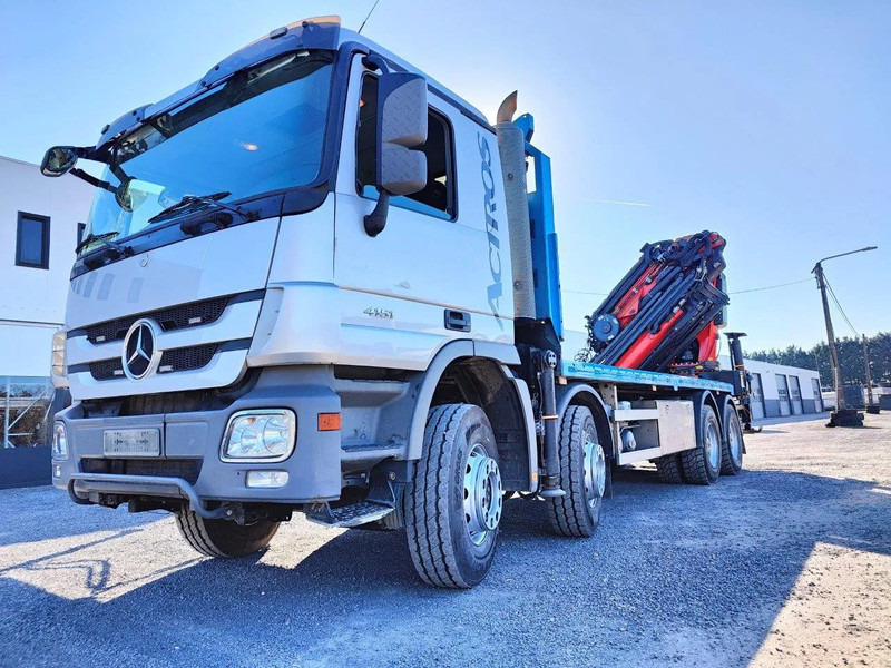 Mercedes-Benz Actros 4151 V8 8x4 Dakdekkerskraan / montagekran Palfinger PK78002 - Kraanwagen: afbeelding 1 Mercedes-Benz Actros 4151 V8 8x4 Dakdekkerskraan / montagekran Palfinger PK78002 - Kraanwagen: afbeelding 1