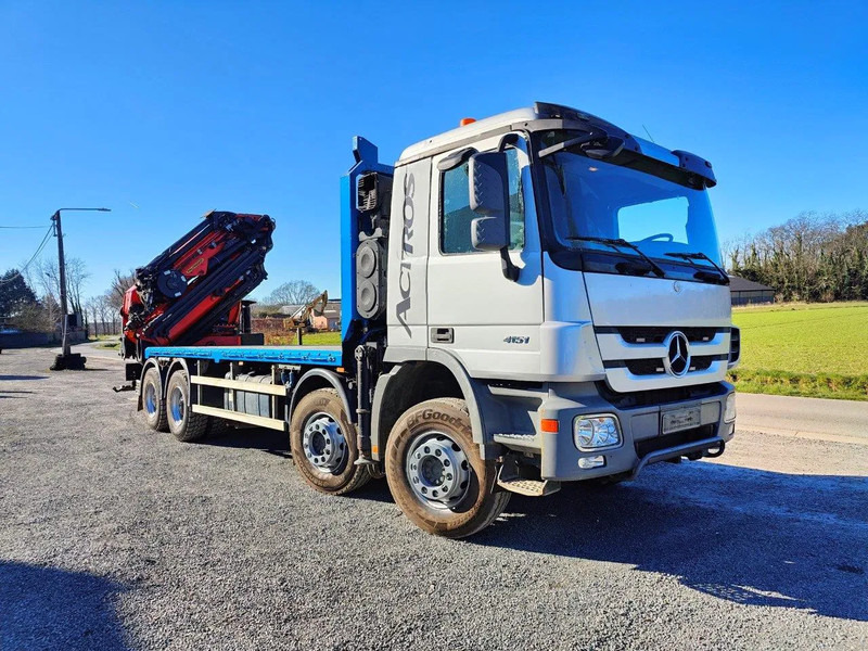 Mercedes-Benz Actros 4151 V8 8x4 Palfinger PK78002 - Vrachtwagen met open laadbak, Kraanwagen: afbeelding 2 Mercedes-Benz Actros 4151 V8 8x4 Palfinger PK78002 - Vrachtwagen met open laadbak, Kraanwagen: afbeelding 2
