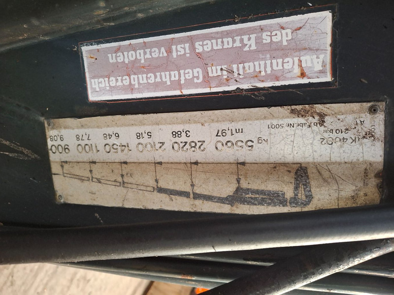 Atlas AK 4002 - Autolaadkraan: afbeelding 4 Atlas AK 4002 - Autolaadkraan: afbeelding 4