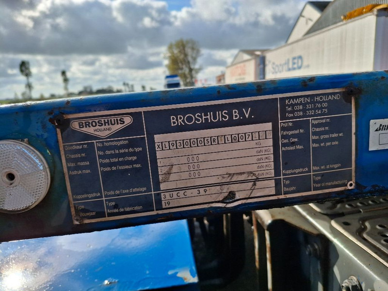 Broshuis 3UCC 39 EU - Containertransporter/ Wissellaadbak oplegger: afbeelding 3 Broshuis 3UCC 39 EU - Containertransporter/ Wissellaadbak oplegger: afbeelding 3