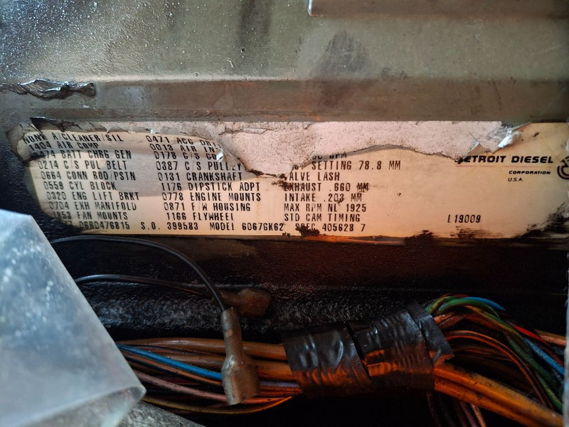 Detroit 6067GK62 60-serie - Motor: afbeelding 5 Detroit 6067GK62 60-serie - Motor: afbeelding 5